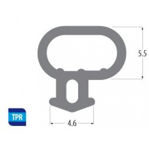 Option 1 Bubble Seal Window Gasket / Door Gasket